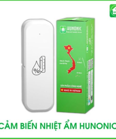 Cảm Biến Nhiệt Ẩm Hunonic – Kiểm Soát Môi Trường Qua Điện Thoại