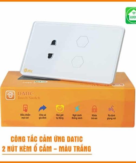 Công Tắc Cầu Thang Wifi Datic CT Chính (phụ) Trắng/Đen