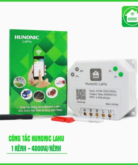 Công tắc Hunonic Lahu 1 kênh