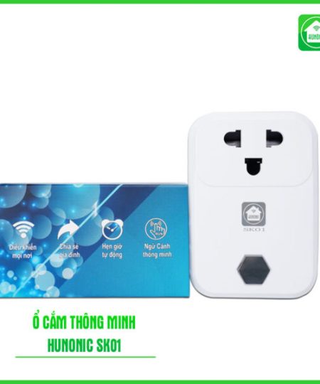 Ổ cắm thông minh Hunonic SK01 - Điều khiển từ xa qua điện thoại