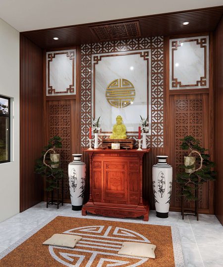 PHÒNG THỜ MẪU 5