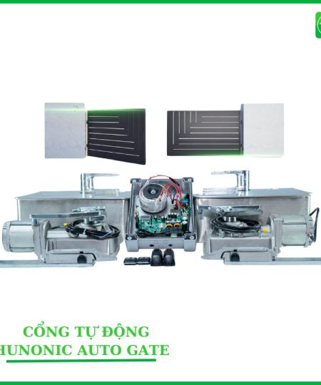 Cổng Tự Động Thông Minh Hunonic Auto Gate – Mở Cổng Qua 4G