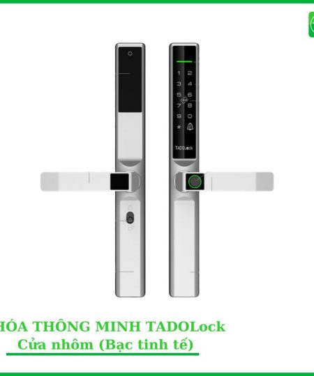 KHÓA THÔNG MINH TADOLock Cửa nhôm (Bạc tinh tế)