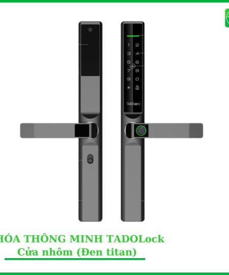 KHÓA THÔNG MINH TADOLock Cửa nhôm (Đen titan)