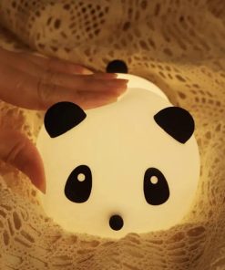 ĐÈN NGỦ SILICON GẤU TRÚC
