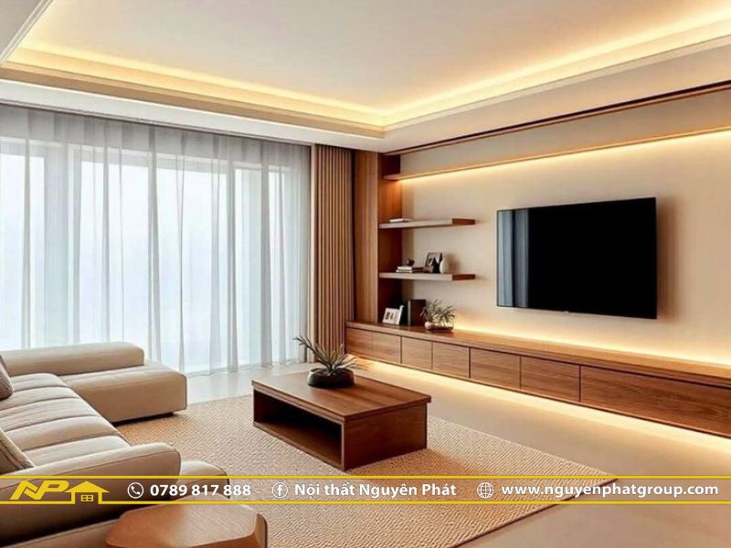 Phòng khách hiện đại tại Bình Định