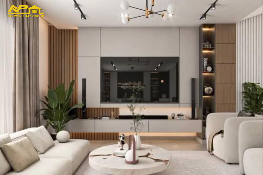 Nguyên tắc xác định diện tích và vị trí chính xác của nội thất phòng khách