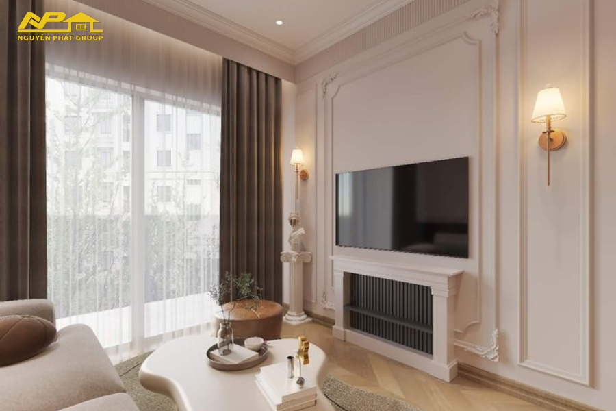Phong Cách Thiết Kế Phòng Khách Cổ Điển